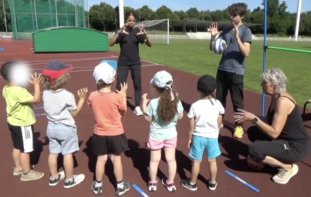 Baby-Athlé à l'Asfi Villejuif Athlétisme